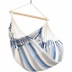 LA SIESTA- Chaise Hamac Domingo Kingsize Sea Salt + Support en Bois Vela