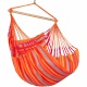 LA SIESTA- Chaise Hamac Domingo Kingsize Toucan + Support en Bois Vela