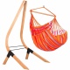 LA SIESTA- Chaise Hamac Domingo Kingsize Toucan + Support en Bois Vela