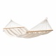 LA SIESTA - Hamac  barres double Florencia Latte 350x160 (Coton Bio)