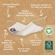 La Siesta - Pack Maera Simple avec Hamac  barres Florencia (Coton Bio) Blanc Latte