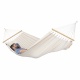 La Siesta - Pack Simple MEDITERRANEO avec Hamac  barres Florencia Latte (Coton Bio)