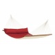 LA SIESTA - Hamac a barres XXL North American Style ALABAMA Red pepper