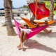 LA SIESTA - Hamac de Voyage Simple COLIBRI fuchsia 250x150