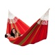 LA SIESTA - Hamac familial bio flora CHILLI 400x180