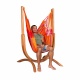 LA SIESTA - Udine Outdoor Toucan - Chaise-hamac Outdoor avec support en eucalyptus certifi FSC