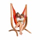 LA SIESTA - Udine Outdoor Toucan - Chaise-hamac Outdoor avec support en eucalyptus certifi FSC