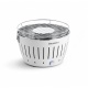 LOTUSGRILL - Barbecue portable 2-4 personnes Blanc