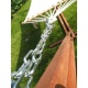 TYSCO-Support hamac Royal en Teck TYSCO 380