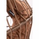TROPILEX - Hamac Chaise en rotin avec Support Egg Marron