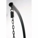 TROPILEX - Hamac Chaise en rotin avec Support Egg Noir