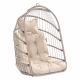 TROPILEX - Hamac Chaise en rotin Egg Gris Ple