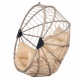 TROPILEX - Hamac Chaise en rotin Egg Luxe Taupe