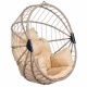 TROPILEX - Hamac Chaise en rotin Egg Luxe Taupe