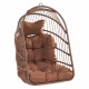 TROPILEX - Hamac Chaise en rotin Egg Marron