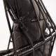 TROPILEX - Hamac Chaise en rotin Egg Noir