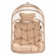 TROPILEX - Hamac Chaise en rotin Egg Taupe
