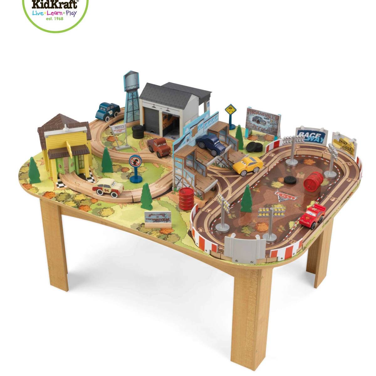 KIDKRAFT- Cars 3 Disney® Pixar Table et circuit Thomasville Acandi