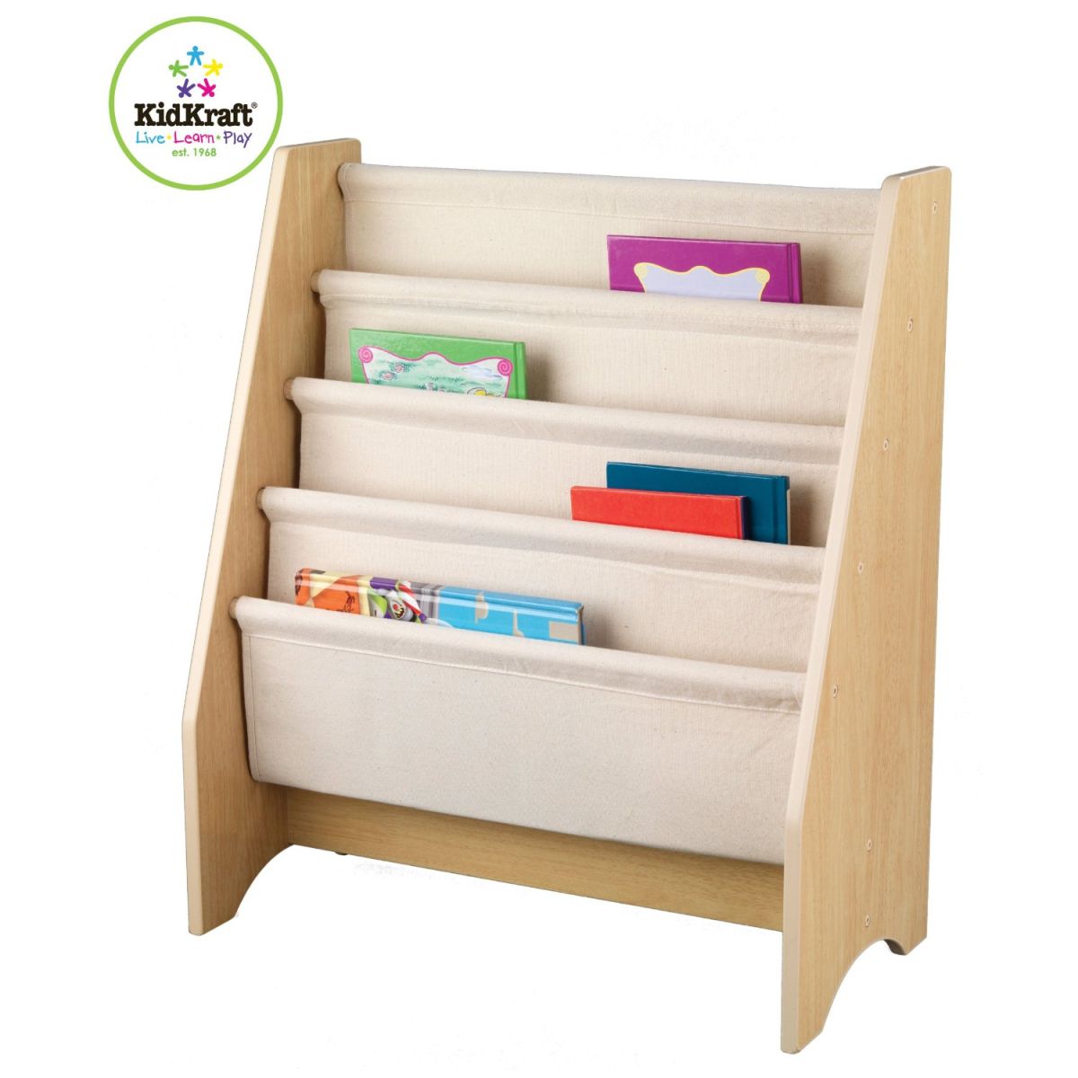 KIDKRAFT - Bibliothèque pour enfant à compartiment Naturel - 14221 KIDKRAFT - Bibliothèque pour enfant à compartiment Naturel - 14221
