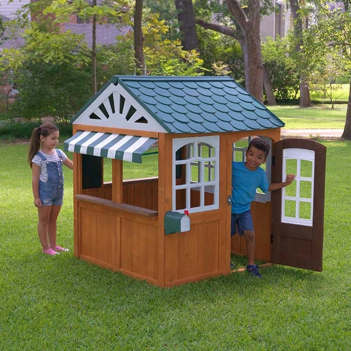 KIDKRAFT - Cabane pour enfants d'extérieur Garden View Acandi