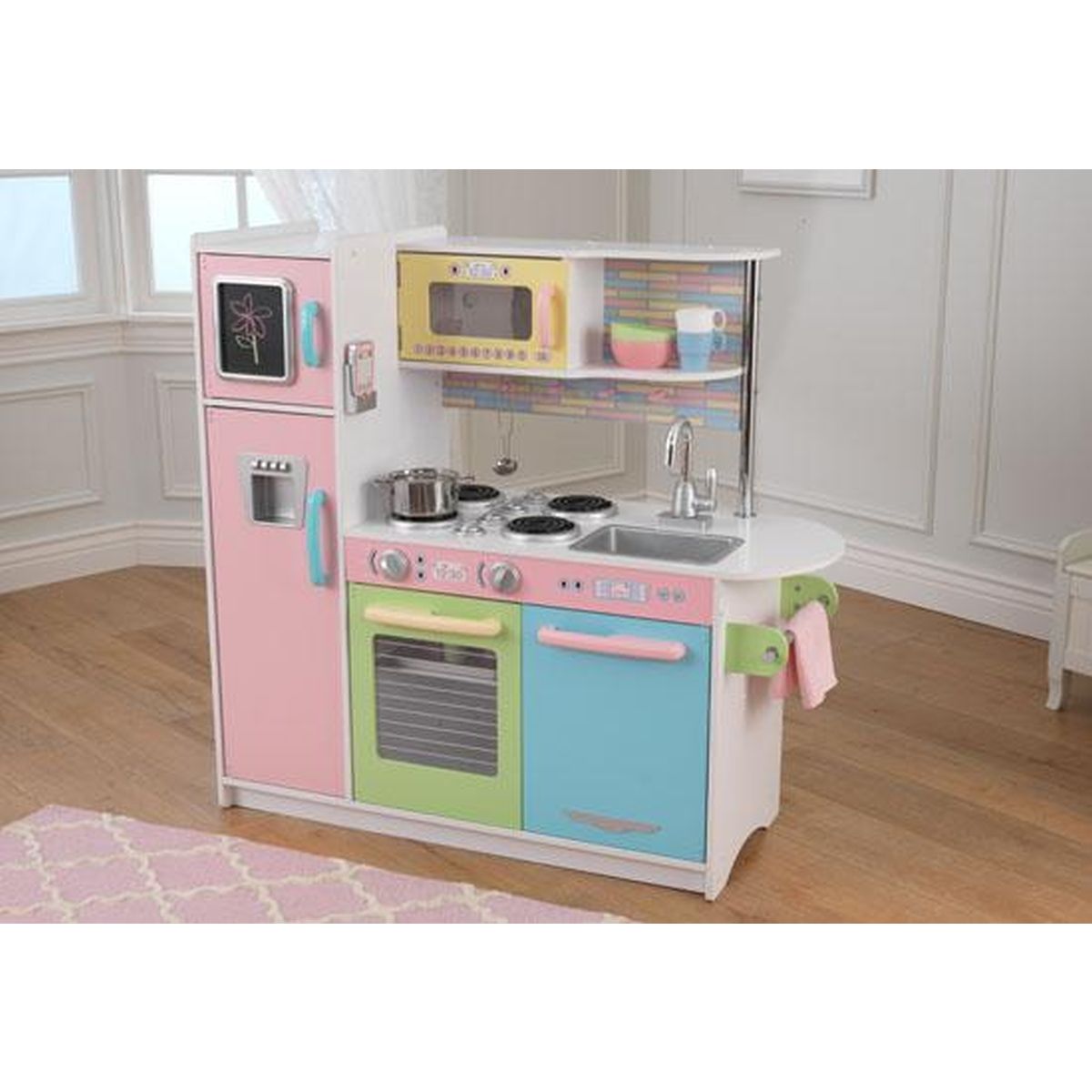 Kidkraft® Grande Cuisine enfant pastel, bois