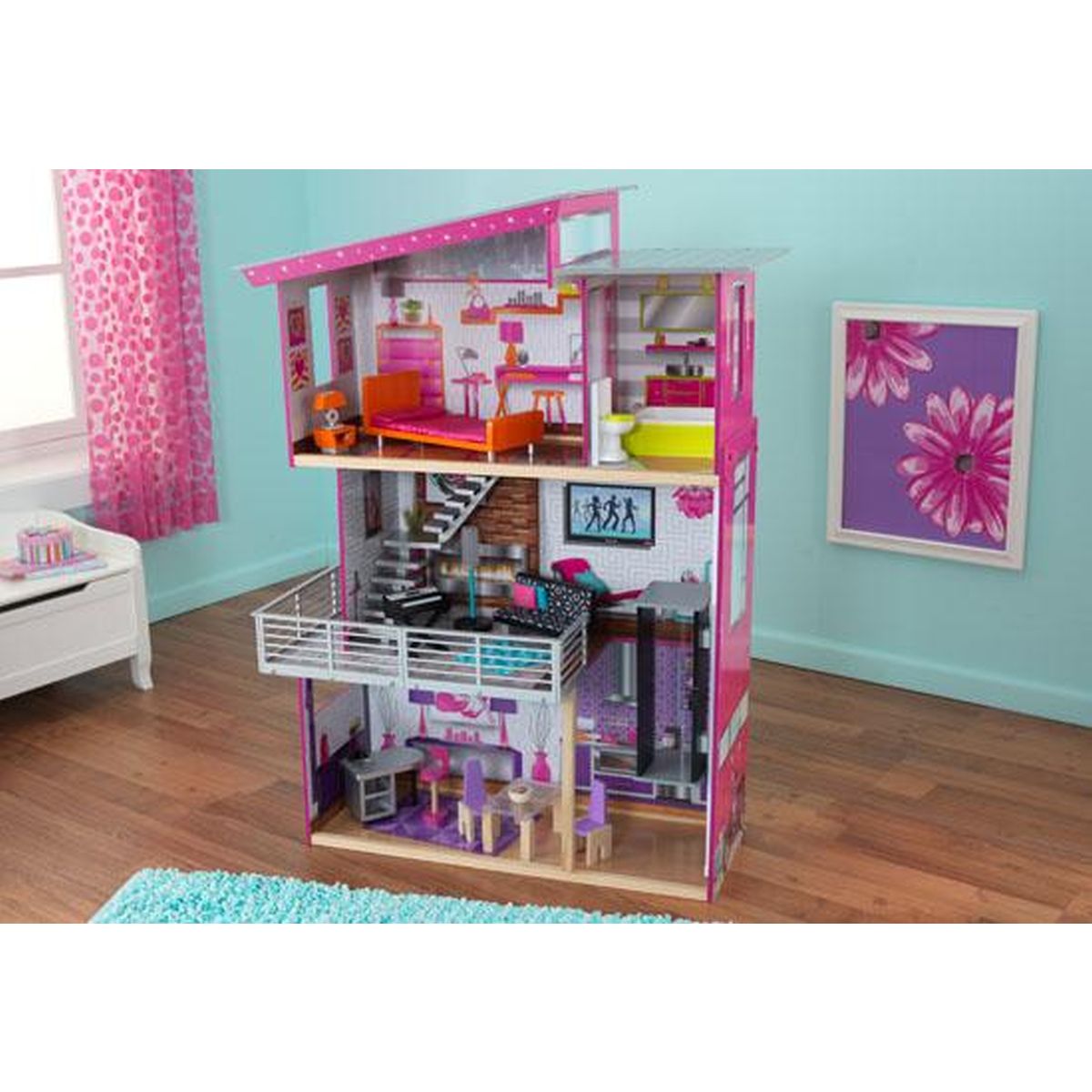 maison de poupéé barbie kidkraft