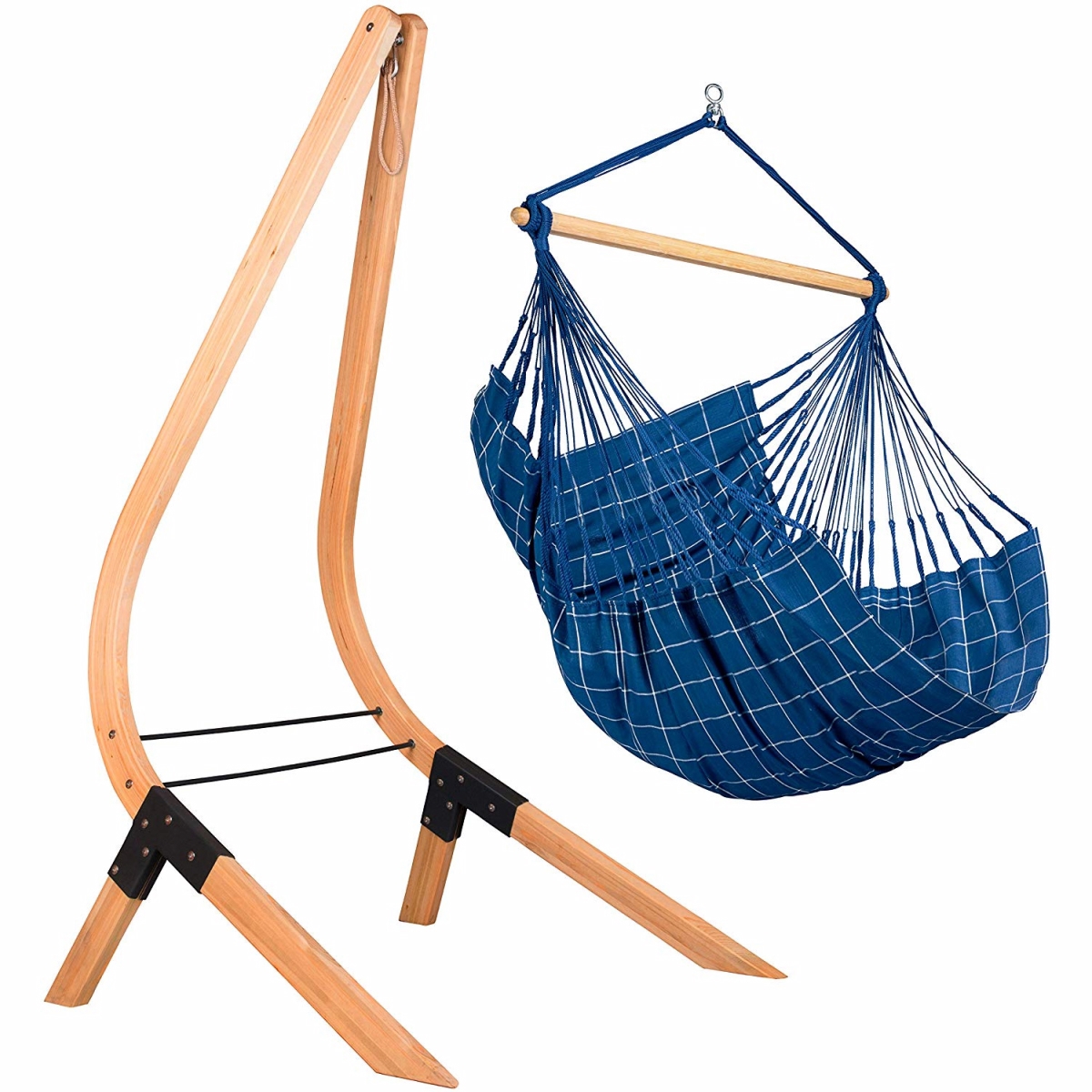 La Siesta Chaise Hamac Domingo Comfort Marine Support En Bois Vela Acandi Vente De Hamac Par Le Specialiste Du Hamac En France
