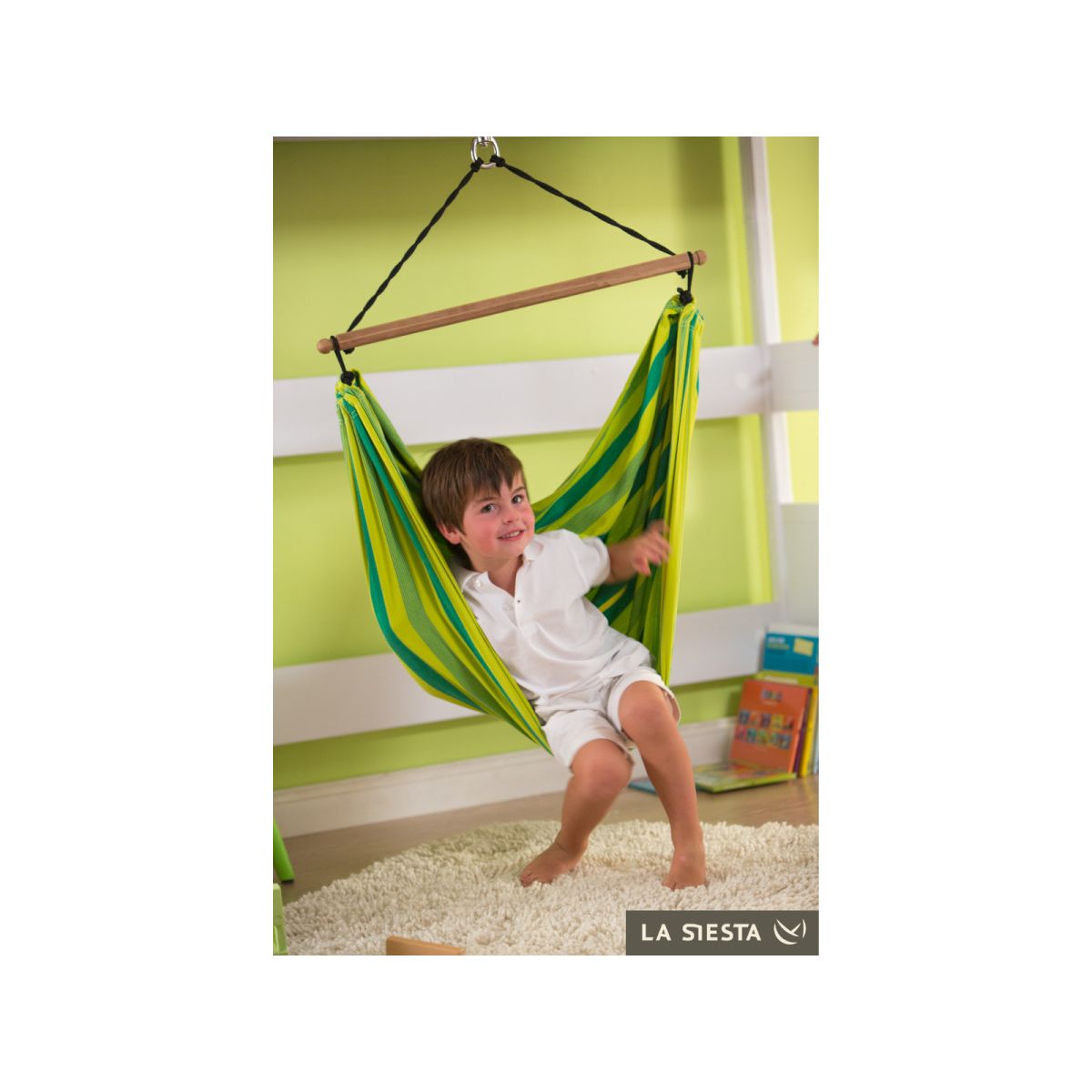 LA SIESTA - Chaise-hamac enfant LORI froggy